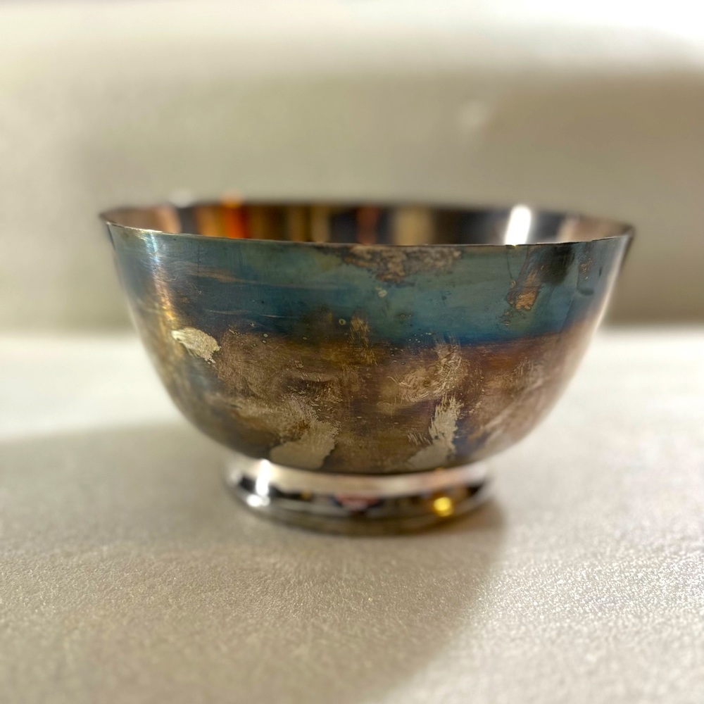 Vintage Large Reed And Barton Jamestown Bowl 185 8 Inch Wide L